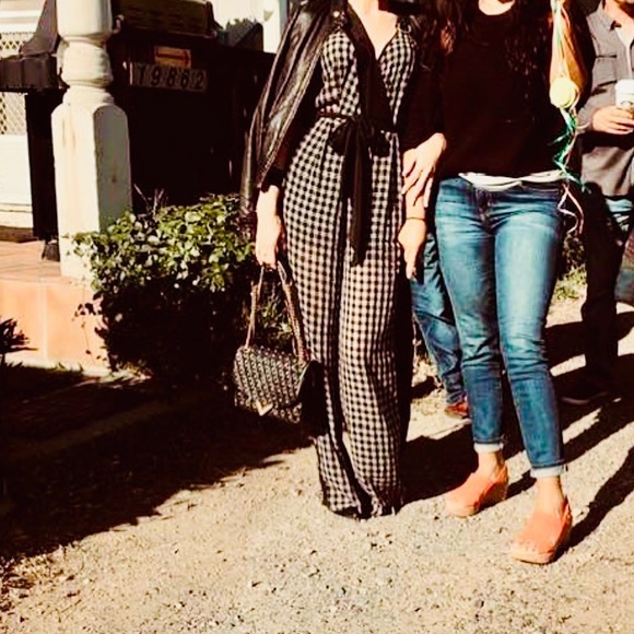 Dvf Windowpane jumpsuit - Picture 4 of 5